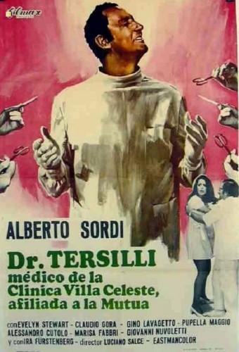 Il prof. Dott. Guido Tersilli, primario della clinica Villa Celeste convenzionata con le mutue