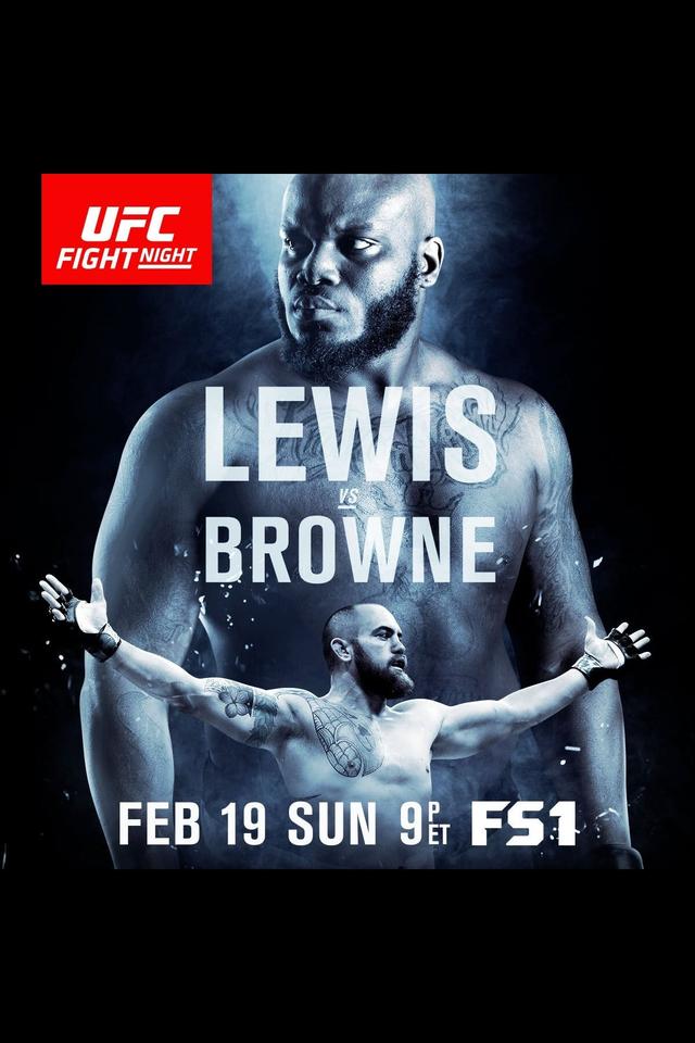 UFC Fight Night 105: Lewis vs. Browne