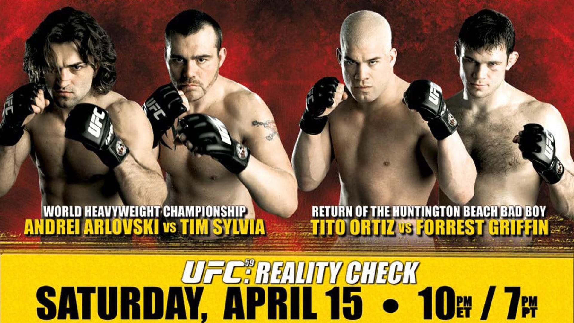 UFC 59: Reality Check