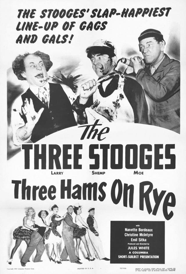 Three Hams On Rye