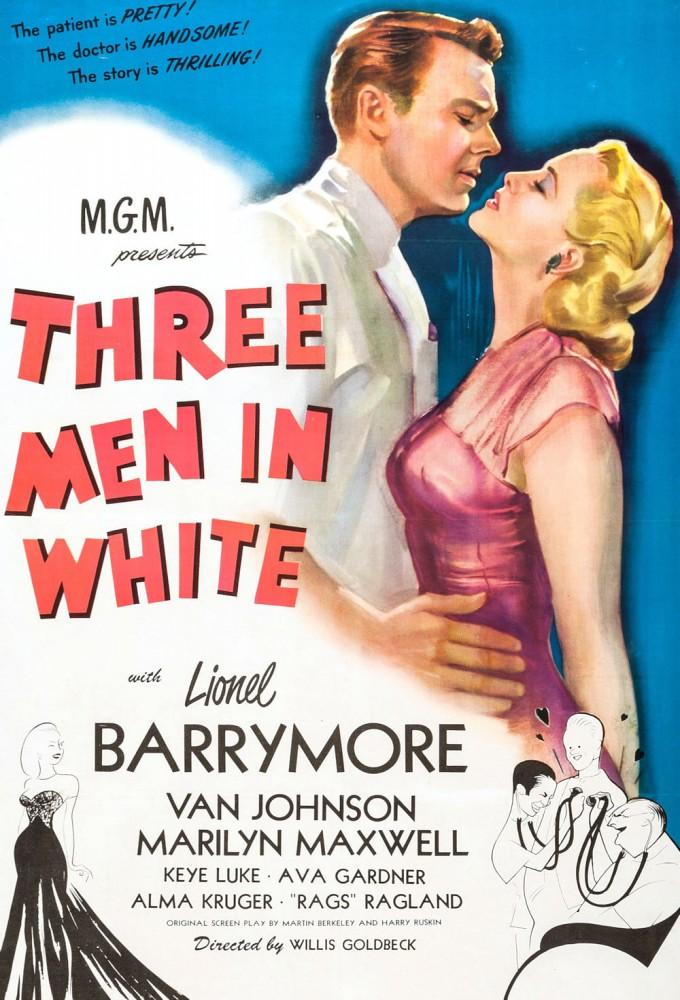3 Men in White