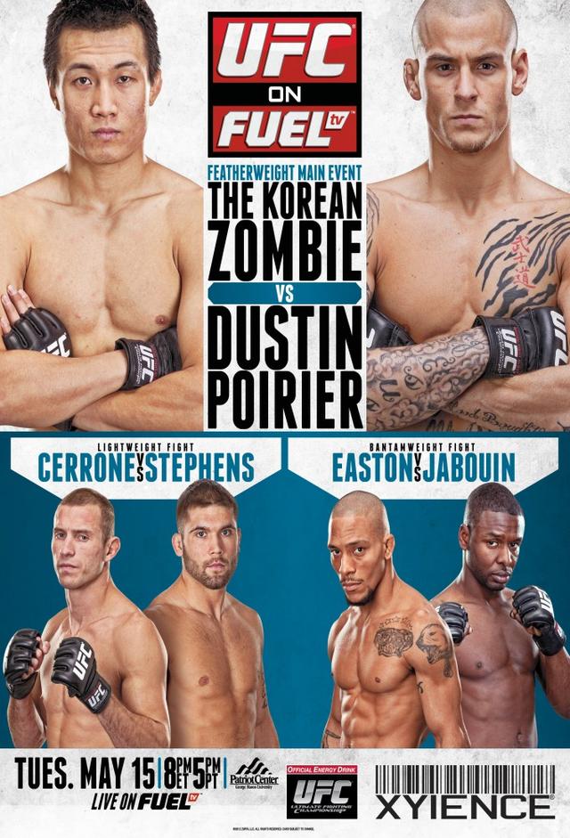 UFC on Fuel TV: Korean Zombie vs. Poirier