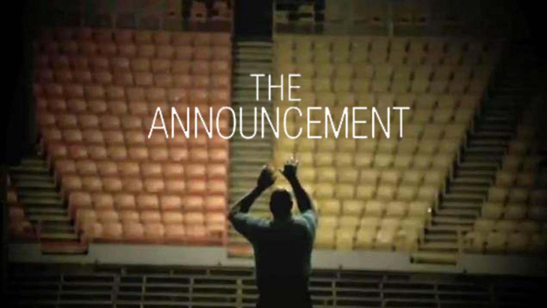The Announcement
