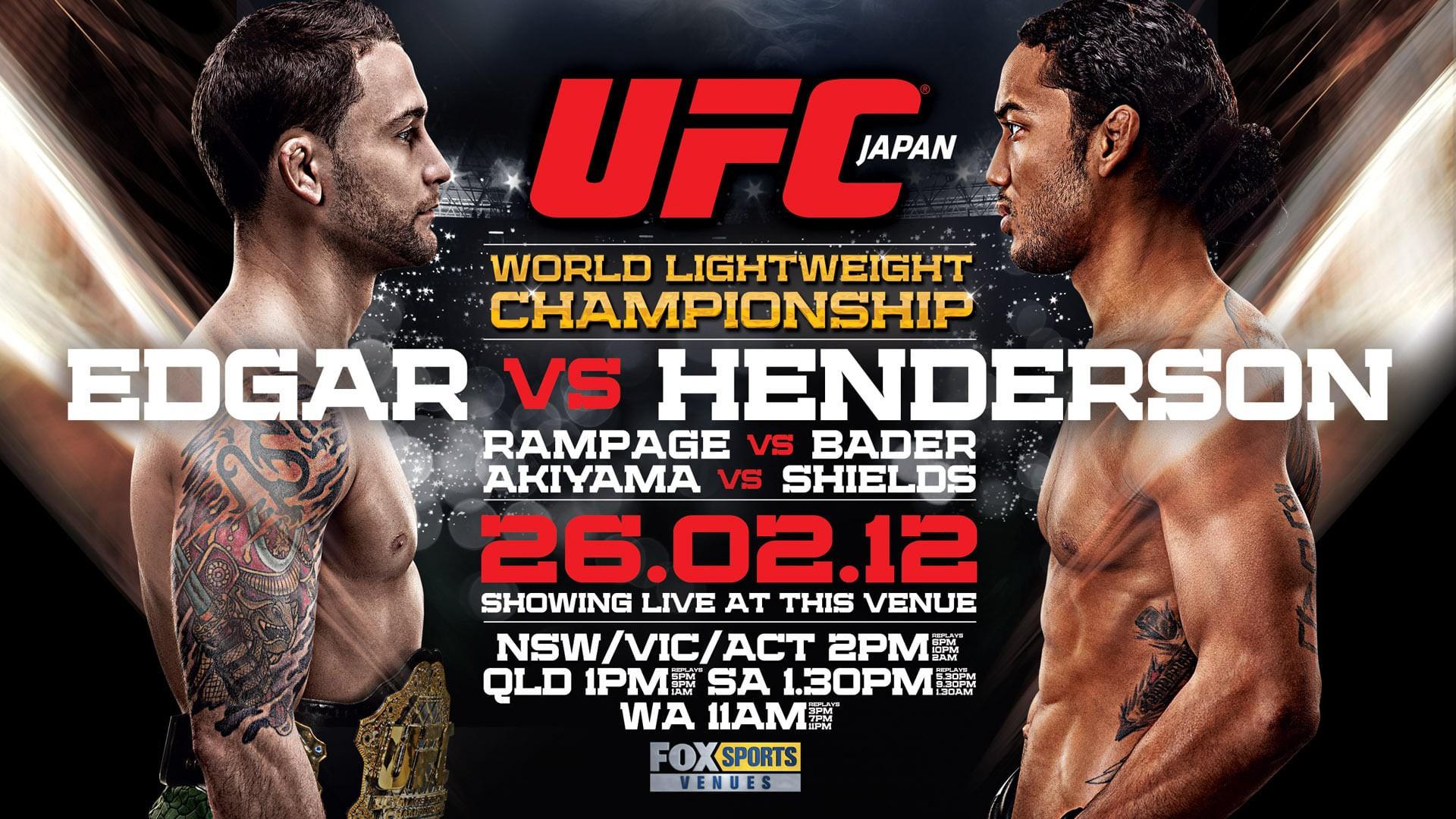 UFC 144: Edgar vs. Henderson