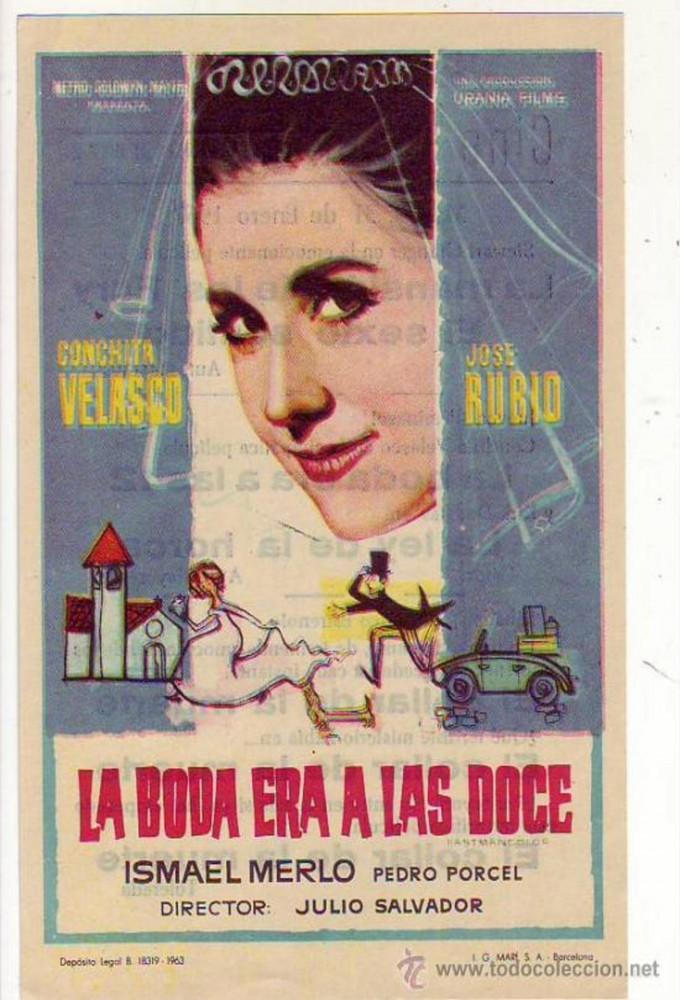La boda era a las doce