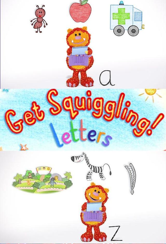 Get Squiggling! Letters