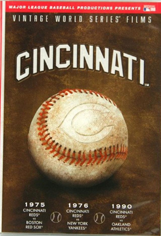 MLB Vintage World Series Films - Cincinnati Reds (1975, 1976, 1990)