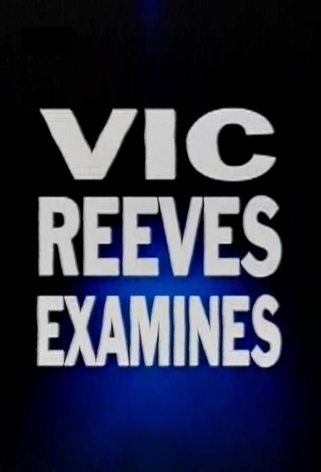 Vic Reeves Examines