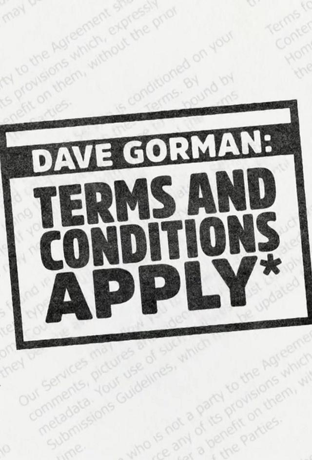 Dave Gorman: Terms and Conditions Apply