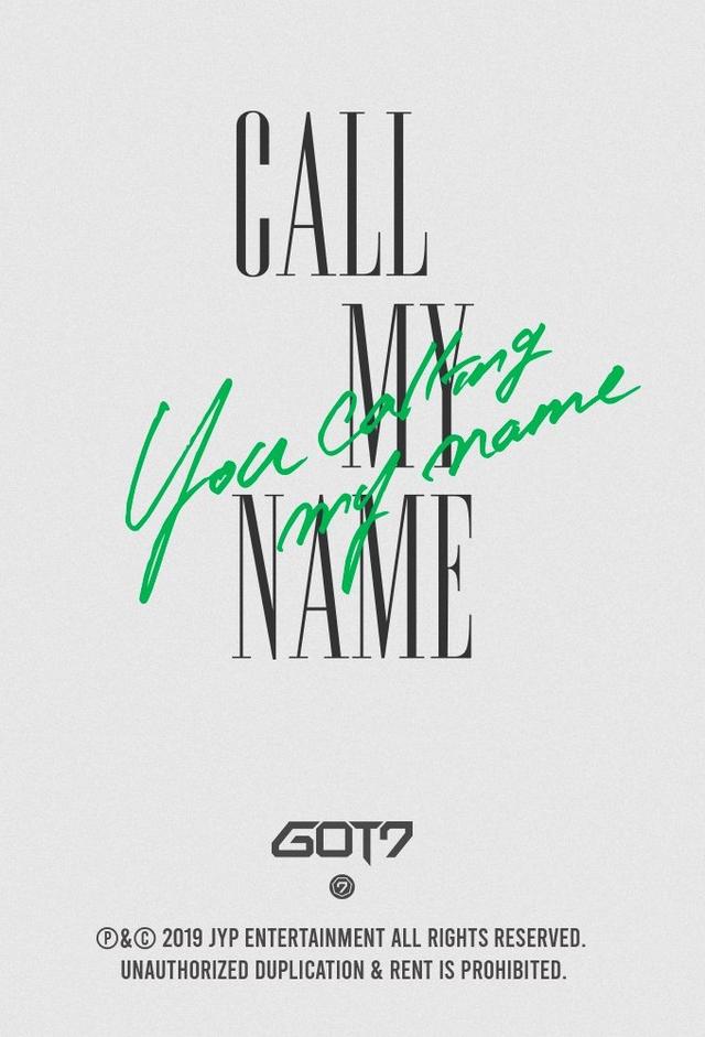 GOT7 MONOGRAPH 'Call My Name'