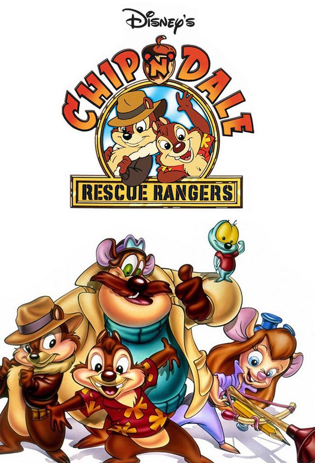 GADGET & ZIPPER ~ CHIP 'N' DALE: Rescue Ranger's, 1989