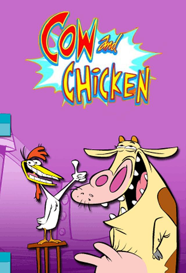 2-COW & CHICKEN & 1-JOHNNY BRAVO Cartoon Network STARRING 2-#13 & 1-#17