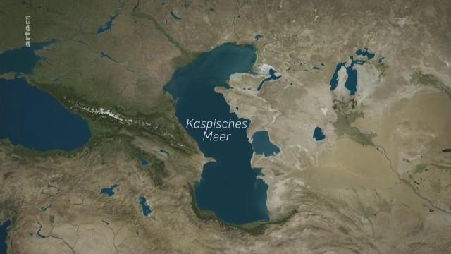 The increasing expansion of the Caspian Sea