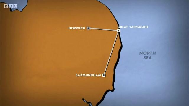 Saxmundham to Norwich