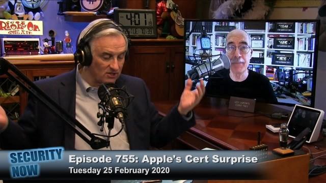 Apple's Cert Surprise