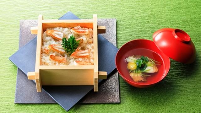 Authentic Japanese Cooking Clear Soup with Kombu - marinated Tai Fish