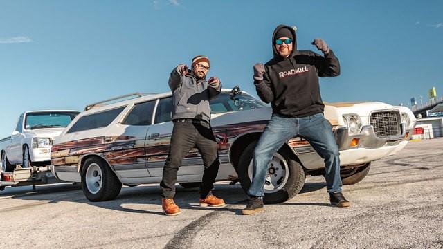 Diesel Swapped Drag Racing Torino Wagon!