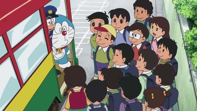 Nobita Railways / Changing a Handbag to a Hippo with the Object Conversion Gun?!