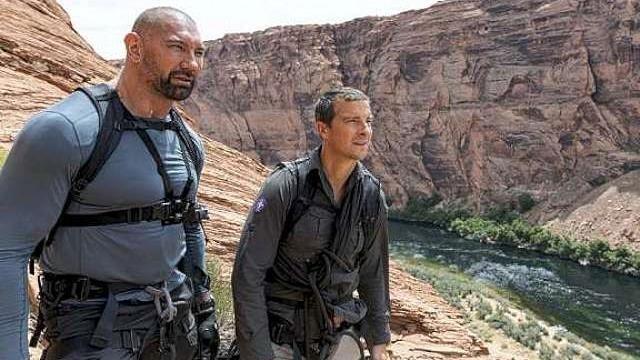 Dave Bautista in Glen Canyon, Arizona