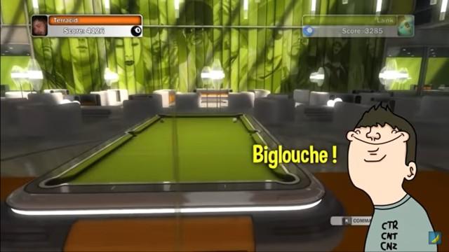 LA QUEUE DE BILLARD DIRECTION LES GROSSES BOULES (Pool Nation)