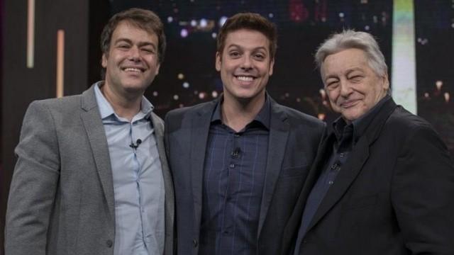 Fúlvio Stefanini, Léo Stefanini e Rubens Ewald Filho