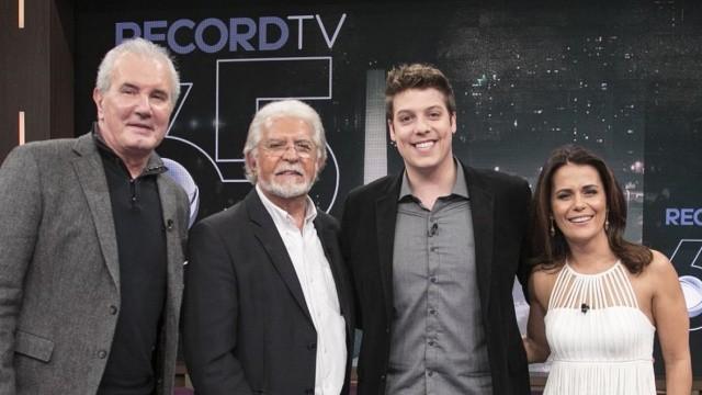 Celso Freitas, Domingos Meirelles e Adriana Araújo