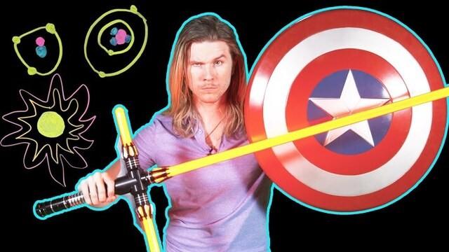 Could a Lightsaber Cut Through Captain America's Shield?