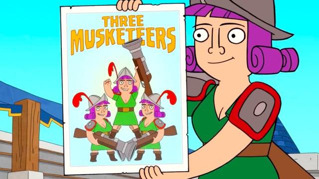 The Fourth Musketeer