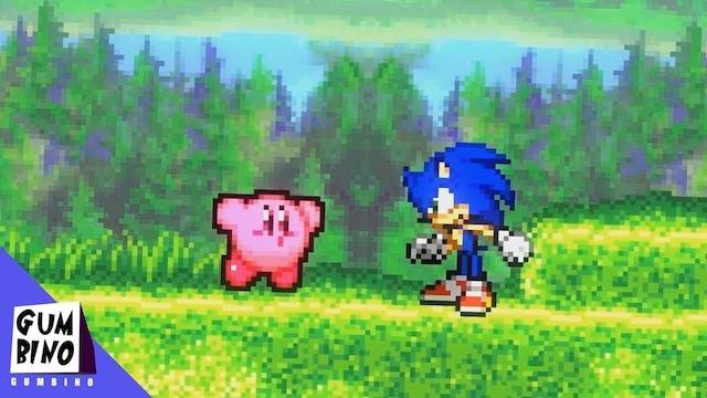 What if Sonic was in Kirby Land?