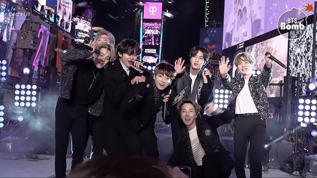 '작은 것들을 위한 시 (Boy With Luv)' Special Stage (BTS focus) @ NYRE 2020