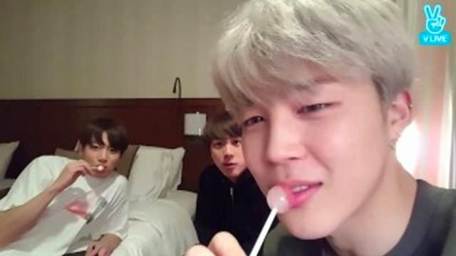 BTS Live : Eat Jin + chimchim + kook