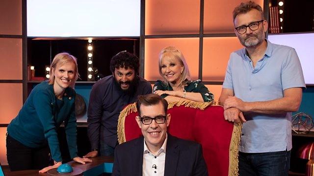 Hugh Dennis, Sarah Greene, Nish Kumar and Holly Walsh (2/5)