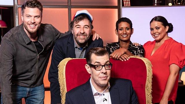 Rick Edwards, Scarlett Moffatt, Naga Munchetty and David O’Doherty (3/5)