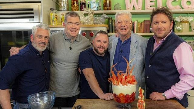 Matthew Kelly, Nathan Outlaw, Paul Foster, Mark Tilling