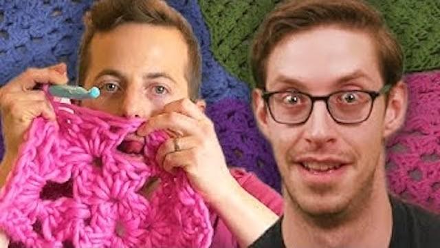 The Try Guys Try Crocheting