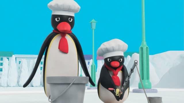 Pingu's Catch of the Day
