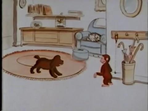 Curious George Walks the Pets