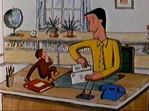 Curious George Goes to the Post Office