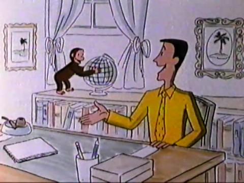 Curious George Learns to Write