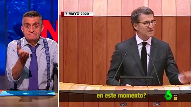 (12-01-21) La dura crítica de Wyoming a Feijóo por "echar balones fuera" en su gestión de la pandemia: "Intenta minimizar su responsabilidad"