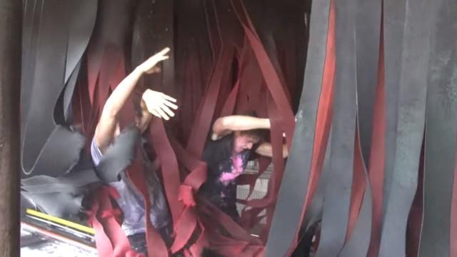 Walking Through A Car Wash!!