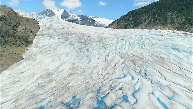 Glaciers in Alaska and Canada