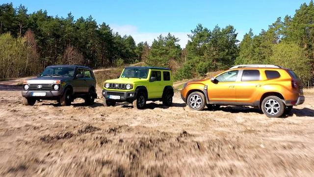 Vergleichstest: Kleine Offroader mit Alex und Albert