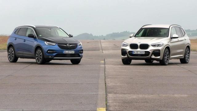 VT Opel Grandland X vs. BMW X3 mit Alex und Albert