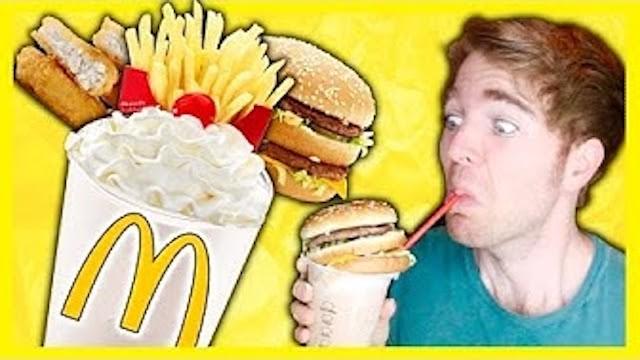 GIANT MCDONALDS MILKSHAKE