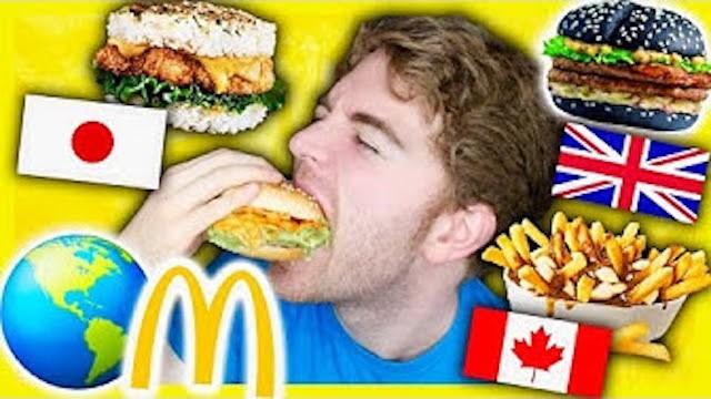 TASTING MCDONALDS FROM AROUND THE WORLD