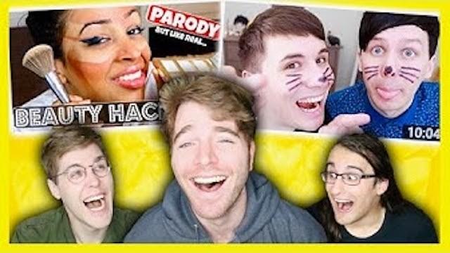 MAKING FUN OF YOUTUBER THUMBNAILS