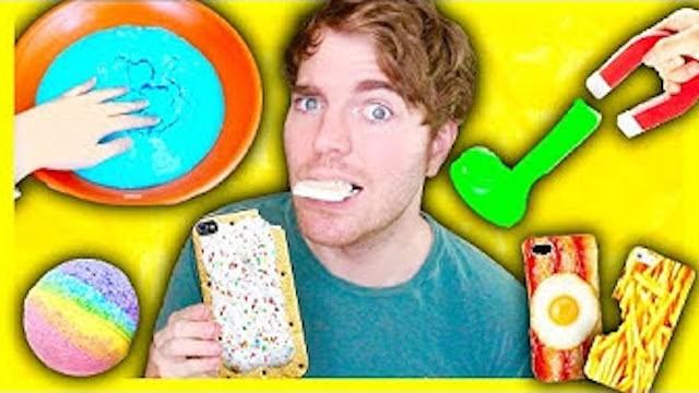 TRYING DUMB DIYS! - MAGNETIC SLIME, EDIBLE PHONE CASE, BATH BOMB