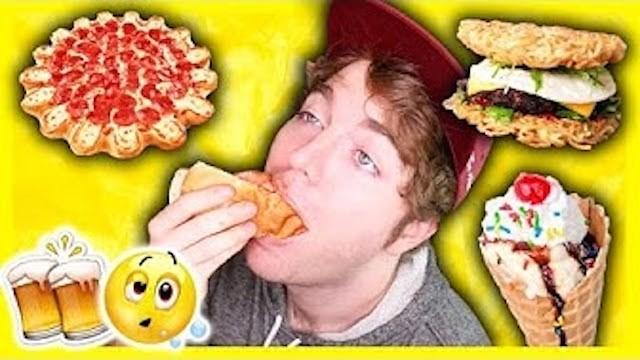 TASTING DRUNK PEOPLE FOODS!