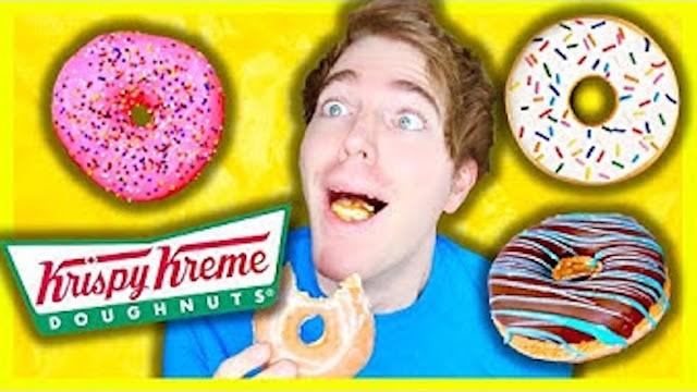 TASTING KRISPY KREME DONUTS